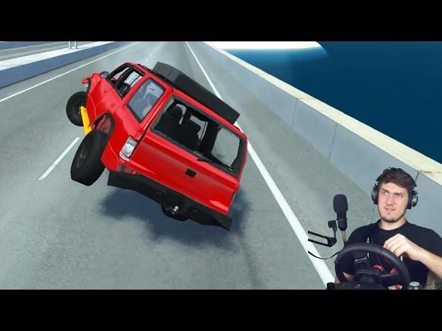 АРАБСКИЙ ДРИФТ - РАЗБИЛ МАШИНЫ В BEAMNG DRIVE + РУЛЬ LOGITECH DRIVING FORCE GT