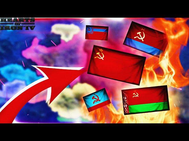 HOI4: РЕСПУБЛИКИ СНГ СО СТАРТА! СНГ ПРОТИВ ЕВРОПЫ, АЗИИ! ЧТО ПРОИЗОШЛО С МИРОМ?