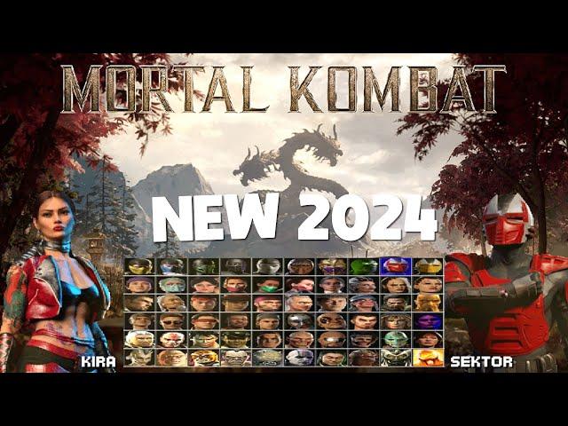 NOVO MUGEN MORTAL KOMBAT 1 2024 VAMOS TESTAR