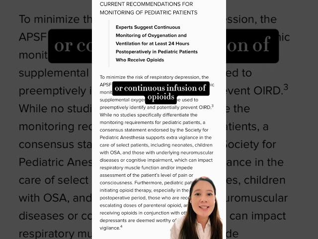In pediatric patients on opioid therapy, the first postoperative day is crucial. Part 2 of 3