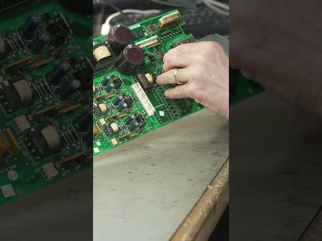 Expert repairs in action - Bringing electronics back to life #industrialelectronics #electronics