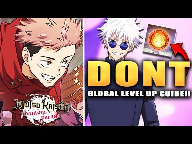 *BIGGEST* GLOBAL LAUNCH MISTAKE!!! WHO TO LEVEL UP FIRST & HOW!!! (Jujutsu Kiasen Phnatom Parade)