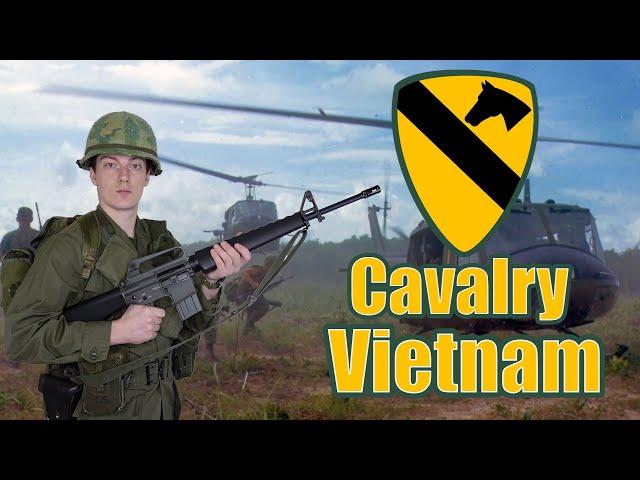 Uniforms & Equipment of the 1st Cavalry Division during  Vietnam war (1969- 1970).