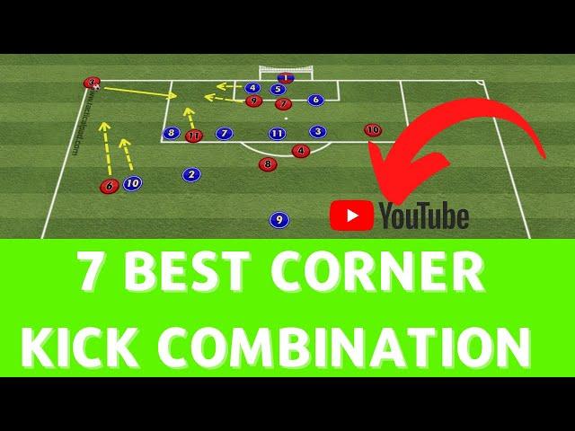 7 Best Soccer Corner Kicks Combination - 7 Exercises