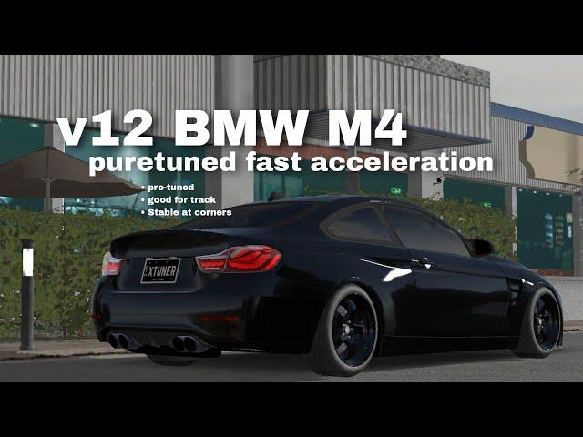 v12 BMW M4 Race Tuned - Car Parking Multiplayer