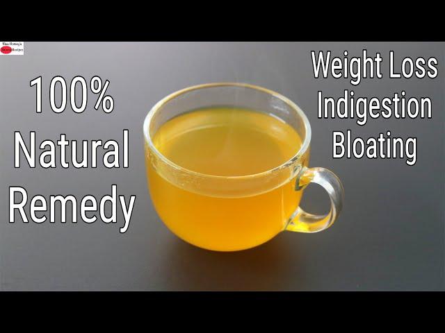 Jeera Turmeric Water For Good Digestion, Weight Loss, Bloating - Cumin Water - Natural Home Remedy