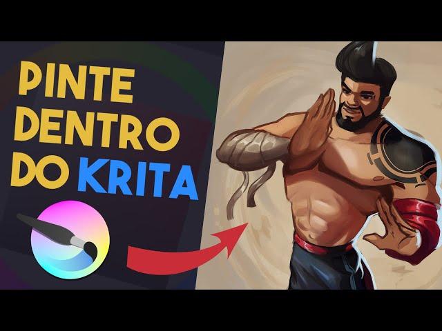 Como COLORIR no Krita