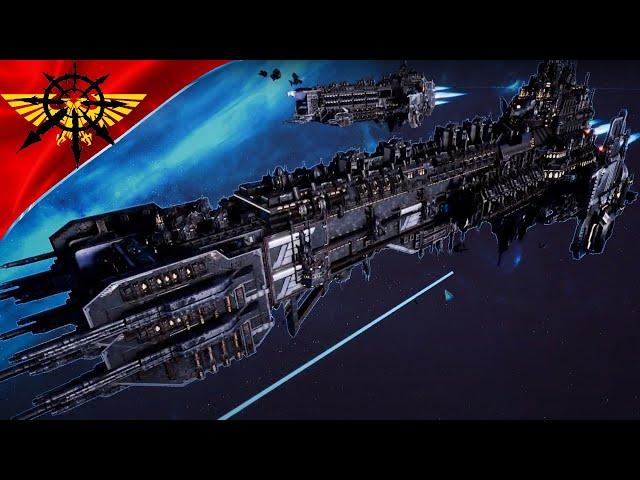 Храфнкель vs крепость Фаланга Мод на сверхжирные корабли Battlefleet Gothic: Armada 2  Skalgrim