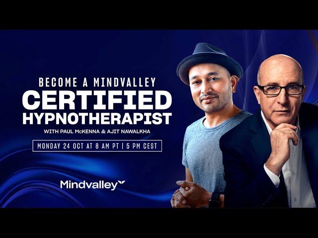  LIVE | Become a Mindvalley certified Hypnotherapy coach | Live webinar with Paul McKenna