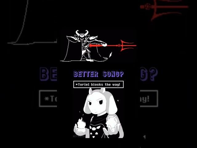 Asgore vs Toriel