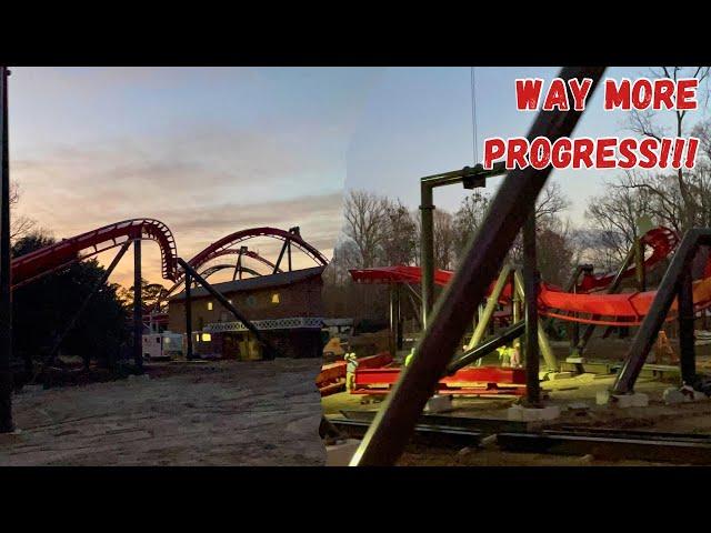 YOU WON’T BELIEVE HOW FAST THE BIG BAD WOLF IS BEING CONSTRUCTED!!!