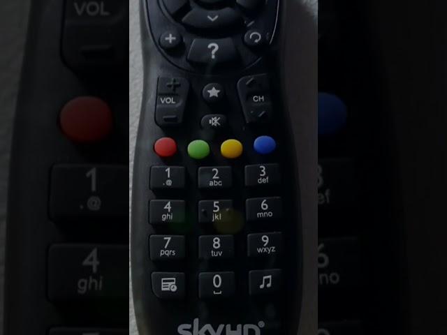 configurar control sky para cualquier  television