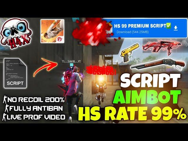 Free Fire Auto Headshot Config File Macro Aimbot + No Recoil Regedit ‼️ Antiban VIP Script 