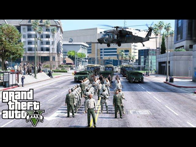 GTA 5 Veterans Day Parade & Air Show Celebrating The Members Of The United States Armed Forces