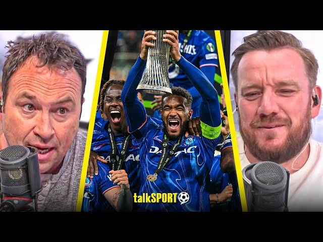 "COULDN'T CARE LESS!" Jason Cundy MOCKS Jamie O'Hara after Chelsea WIN the Conference League!