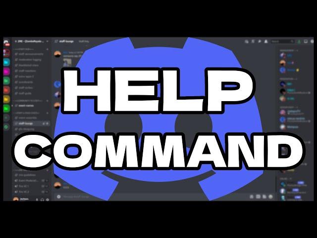 [NEW] - Dynamic Help Command for your Discord bot | Discord.js v14