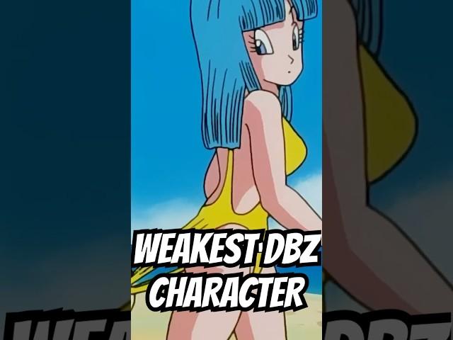 Who is the WEAKEST Character in Dragon Ball Z? #dragonballz #goku #dragonball