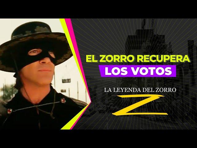 El Zorro salva las elecciones en California | La leyenda del Zorro | Hollywood Clips en Español