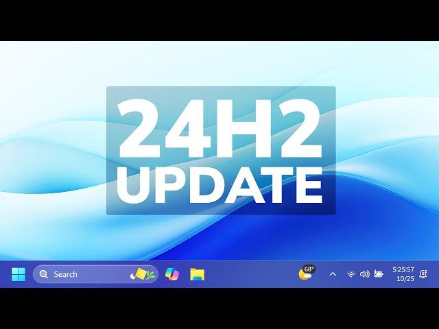 New Windows 11 24H2 Update - New Features and Fixes in the Main Release (26100.2161)