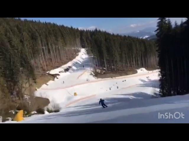 Карвинг - Буковель, Украина (склон 5H)/Carving - Bukovel, Ukraine (the hill 5H)