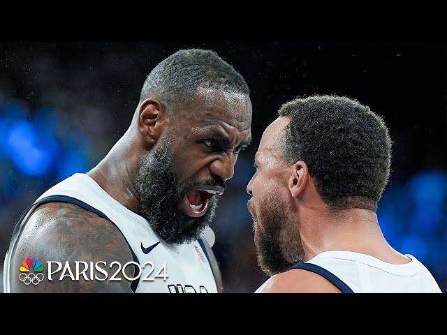 Watch Team USA's full fourth-quarter run to come back against Serbia | Paris Olympics | NBC Sports