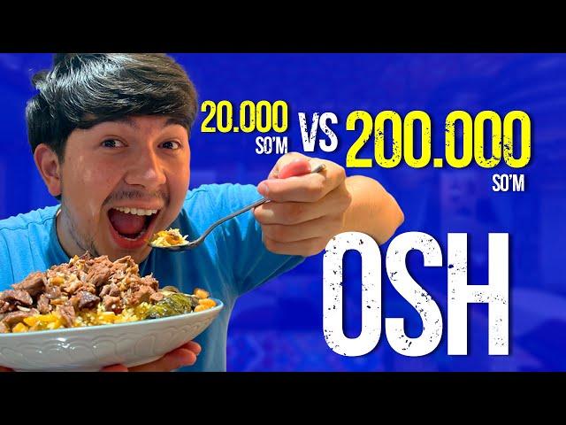 20.000 SO’MLIK OSHDAN 200.000 SO’MLIK OSHGACHA |OSHLARNI SOLISHTIRDIK