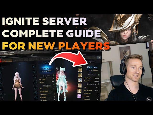 Ignite Server COMPLETE New Player Guide! | Lost Ark in 2024