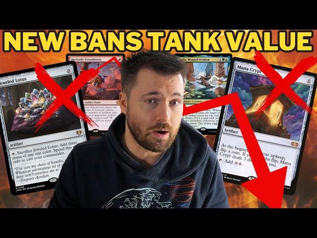 Magic Players Lose Money These BANNED Commander Cards Already Losing Over 50% Of Their Value!