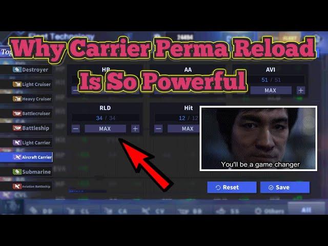 WHY PERMA RELOAD ON CARRIERS ARE IMPORTANT! | Azur Lane