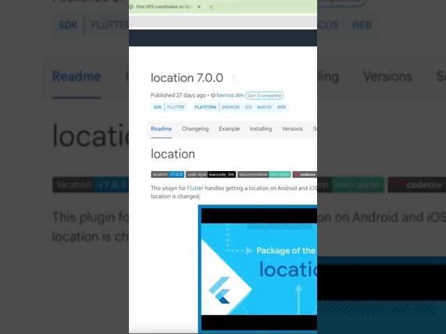 Flutter Location