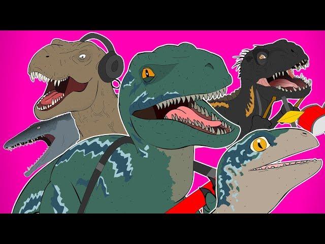  JURASSIC WORLD FALLEN KINGDOM THE MUSICAL REMIX - Animated Song