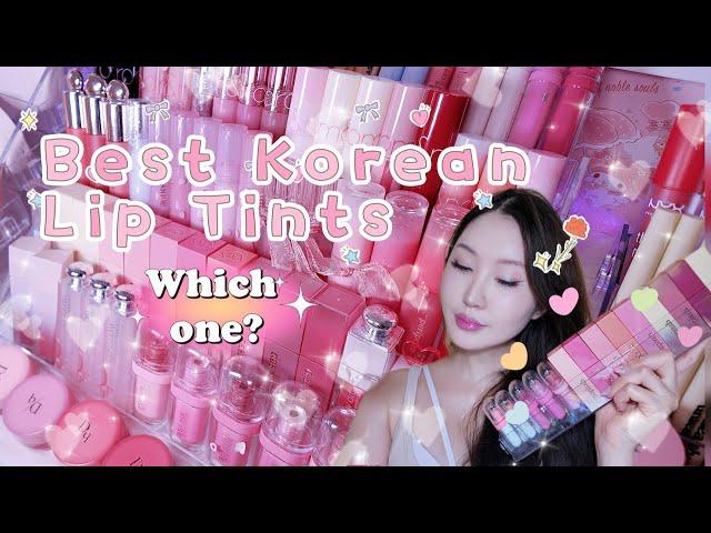 Top 5 POPULAR Korean Lip Tints Worth Trying, Review & Swatch | Dasique, Unleashia etc