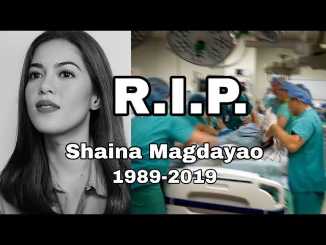 Shaina Magdayao pumanaw?