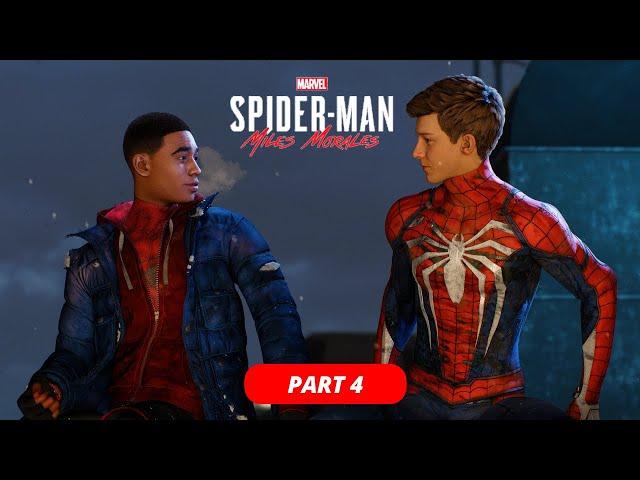 Spider-Man: Miles Morales PS5 Pro Walkthrough Part 4 | Full Gameplay, Missions & Suits | 4K 60FPS