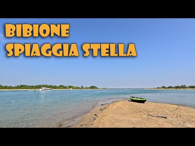 Bibione - Spiaggia Stella Sandinsel I Остров из песка в Бибионе