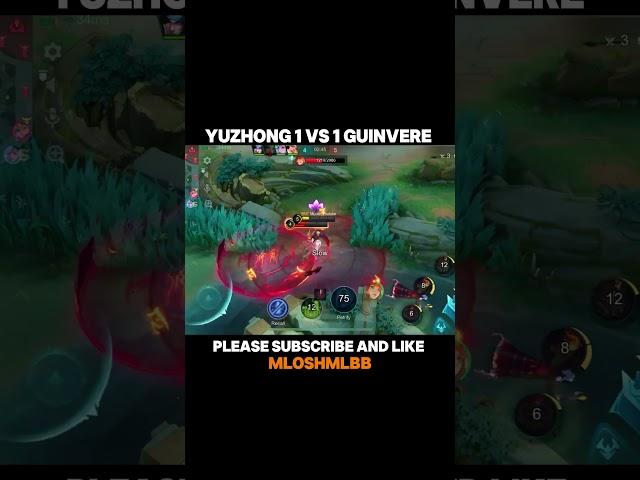 Yuzhong 1 vs 1 Guinevere Tutorial - YUZHONG GAMEPLAY-MLBB