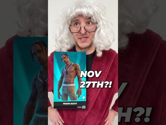 Is Travis Scott Returning To The Item Shop This Month?!