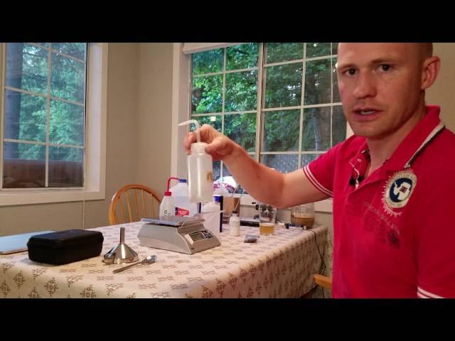 Making Methylene Blue Solution from Powder