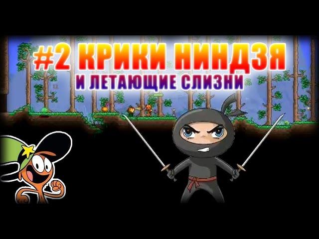 #2 Крики Ниндзя и Летающие Слизни | Terraria