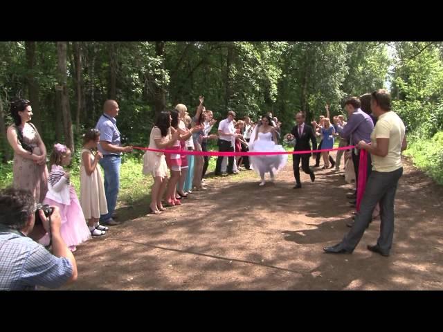 Веселая свадьба Гавриловых Алексея и Инны. 29.06.12.