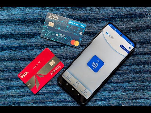 Receive card payments using an NFC-enabled mobile phone PAYable Tap