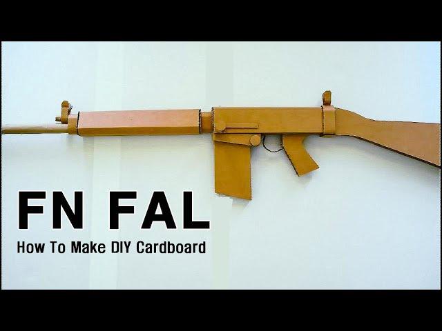 How to make a FN FAL out of Cardboard DIY