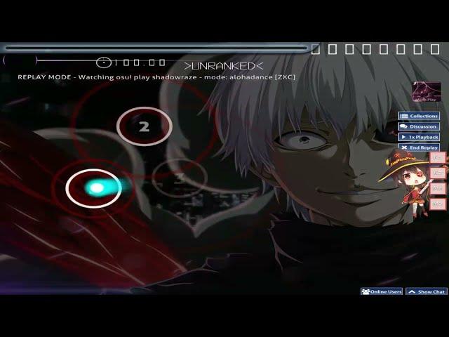 ТОП 5 карт в osu! по Shadowraze