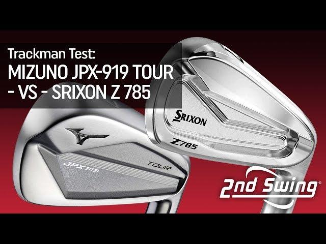 Trackman Test: Mizuno JPX-919 Tour vs Srixon Z 785