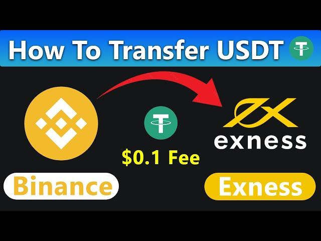 exness deposit from binance || how to Transfer usdt from binance to Exness