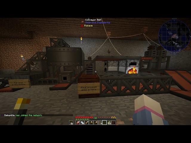 Immersive Engineering - Automated Ore Processing