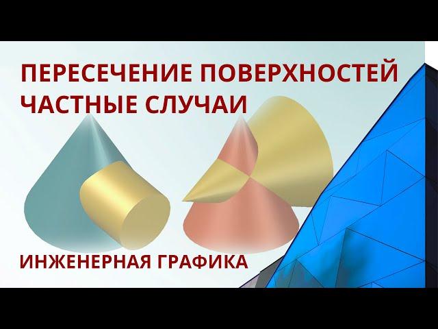 2.1 Частные случаи. Пересечение поверхностей.