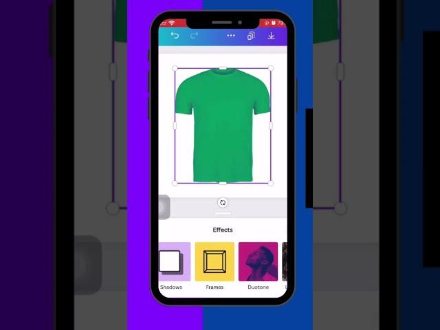 How to change T-shirt Colour in Canva | Canva hacks and tricks | #shorts #short