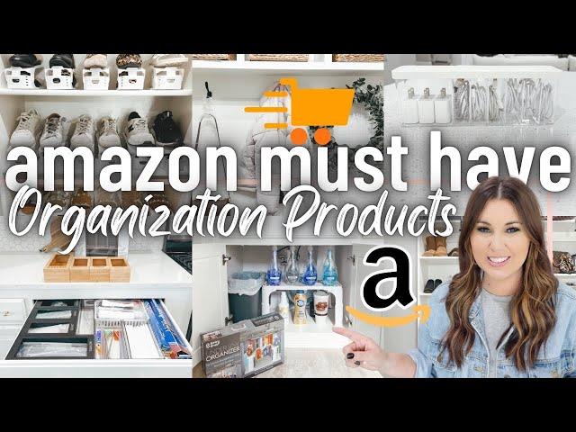 *NEW* AMAZON ORGANIZATION MUST HAVES | AMAZON PRODUCTS THAT MAKE LIFE EASIER | ORGANIZE WITH AMAZON