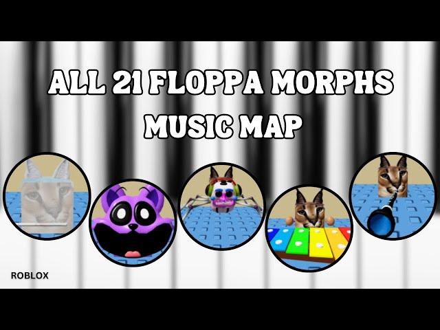 How To Find All Floppas in Music Map | Roblox Find The Floppa Morphs (834)